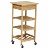 Oceanstar Bamboo Kitchen Trolley 1 Oceanstar Bamboo Kitchen Trolley -Coast2Coast shop 59a1610f0a1dd574 0006 w800 h800 b1 p0