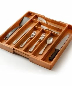 Belmint Kitchen Drawer Organizer Expandable Utensil Cutlery Organizer