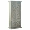 Decorn Rustic Pantry Cabinet, Engineered Wood With X Patterned Doors, Dark Blue -Coast2Coast shop 5c6109c30dec283a 9178 w800 h800 b1 p0