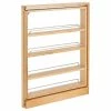 Rev-A-Shelf Wood Base Filler Pull Out Organizer For New Kitchen Applications, 3" -Coast2Coast shop 6331851202585afd 8029 w800 h800 b1 p0