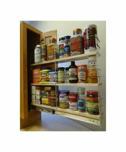 Vertical Spice 3x3x22 Spice Rack Drawer, Cream -Coast2Coast shop 63f1962c098b55e5 5415 w800 h800 b0 p0