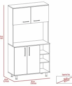 DEPOT ESHOP LLC Malta Kitchen Pantry Cabinet, Black Wengue 17 DEPOT ESHOP LLC Malta Kitchen Pantry Cabinet, Black Wengue -Coast2Coast shop 69811b6b02bccc21 1878 w800 h800 b1 p0