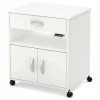 South Shore Furniture South Shore Axess Microwave Cart In Pure White -Coast2Coast shop 6a817dc0059d9213 7821 w800 h800 b1 p0