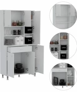 DEPOT ESHOP LLC Helis 90" Pantry Cabinet Black Wengue, Black Wengue 11 DEPOT ESHOP LLC Helis 90" Pantry Cabinet Black Wengue, Black Wengue -Coast2Coast shop 71b1914f02bda1a2 3317 w800 h800 b1 p0