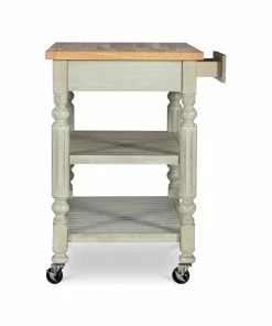 Riverbay Furniture Wood Kitchen Cart In Gray -Coast2Coast shop 758195210fd0656b 1436 w800 h800 b1 p0