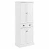 Crosley Shoreline Coastal Pantry In White