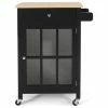 GDFStudio Medway Contemporary Glass Paneled Kitchen Cart 1 GDFStudio Medway Contemporary Glass Paneled Kitchen Cart -Coast2Coast shop 78416d06004b1bef 3035 w800 h800 b1 p0