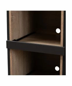 Baxton Studio Fabian Kitchen Cabinet - Dark Gray, Oak Brown 11 Baxton Studio Fabian Kitchen Cabinet - Dark Gray, Oak Brown -Coast2Coast shop 7951952a015782ed 5321 w800 h800 b0 p0