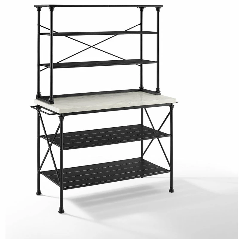 Crosley Madeleine Kitchen Island And Hutch 4 Crosley Madeleine Kitchen Island And Hutch - Image 2