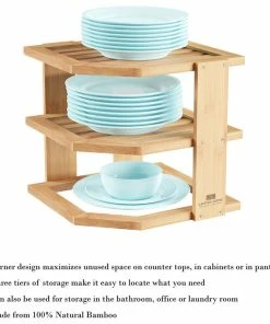 Lavish Home Bamboo 3 Tier Shelf 10 Lavish Home Bamboo 3 Tier Shelf -Coast2Coast shop 8161694f0cbf3b5d 0763 w800 h800 b1 p0