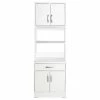Better Home Products Shelby Tall Wooden Kitchen Pantry In White 1 Better Home Products Shelby Tall Wooden Kitchen Pantry In White -Coast2Coast shop 86413997030cbaa7 4685 w800 h800 b1 p0