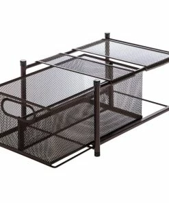 Home Zone Living Under Sink Sliding Basket Organizer, Vertical Divider 14 Home Zone Living Under Sink Sliding Basket Organizer, Vertical Divider -Coast2Coast shop 868166470e432ca2 9716 w800 h800 b1 p0