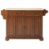 Crosley Alexandria Natural Wood Top Kitchen Island, Classic Cherry Finish -Coast2Coast shop 87514a5b065cb1b4 2025 w800 h800 b1 p0