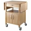 Winsome Wood Transitional Beech Composite Wood Cart 84920 -Coast2Coast shop 886103040da38ee2 6231 w800 h800 b1 p0