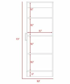 FM FURNITURE Miami Pantry, White -Coast2Coast shop 889170c9035158a2 1883 w800 h800 b1 p0