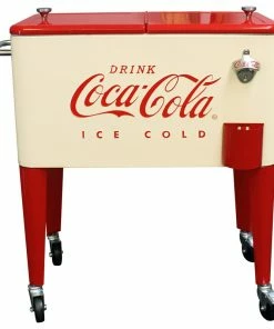 Leigh Country "60 Qt. Coca-Cola Vanilla Ice Cold Cooler "