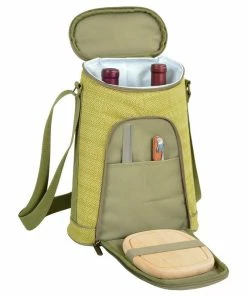 Picnic At Ascot Wine And Cheese Cooler, Olive Tweed