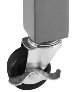 Crosley Savannah Stainless Steel Top Full-Size Kitchen Island Cart, Gray -Coast2Coast shop 8dc116050f73b8a7 4547 w800 h800 b1 p0