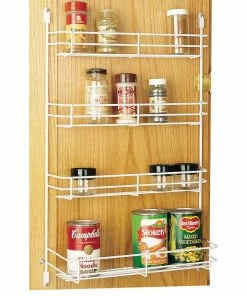 Rev-A-Shelf 565-14-52 565 Series 13.625"W Door Mount Spice Rack - White -Coast2Coast shop 8df1c93a0d3cbcf2 8805 w800 h800 b1 p0