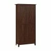 Bush Business Furniture Key West Kitchen Pantry Cabinet In Cherry - Engineered Wood -Coast2Coast shop 8e618da400fa4a31 4625 w800 h800 b1 p0