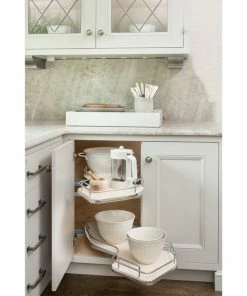 Rev-A-Shelf Solid Surface 2-Shelf Blind Corner Organizer For Blind Left Cabinet, 33" 14 Rev-A-Shelf Solid Surface 2-Shelf Blind Corner Organizer For Blind Left Cabinet, 33" -Coast2Coast shop 90115b930258574e 8036 w800 h800 b0 p0