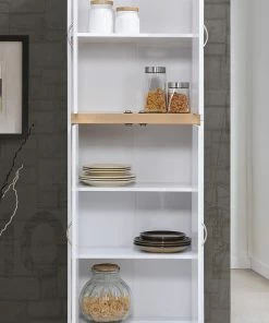 Hodedah Import Inc. 4 Door Pantry, White 9 Hodedah Import Inc. 4 Door Pantry, White -Coast2Coast shop 9231202609a9ca3b 2420 w800 h800 b0 p0