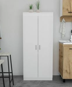 DEPOT ESHOP LLC Chad Pantry Cabinet, White 9 DEPOT ESHOP LLC Chad Pantry Cabinet, White -Coast2Coast shop 9231d8f102bda09a 2985 w800 h800 b0 p0