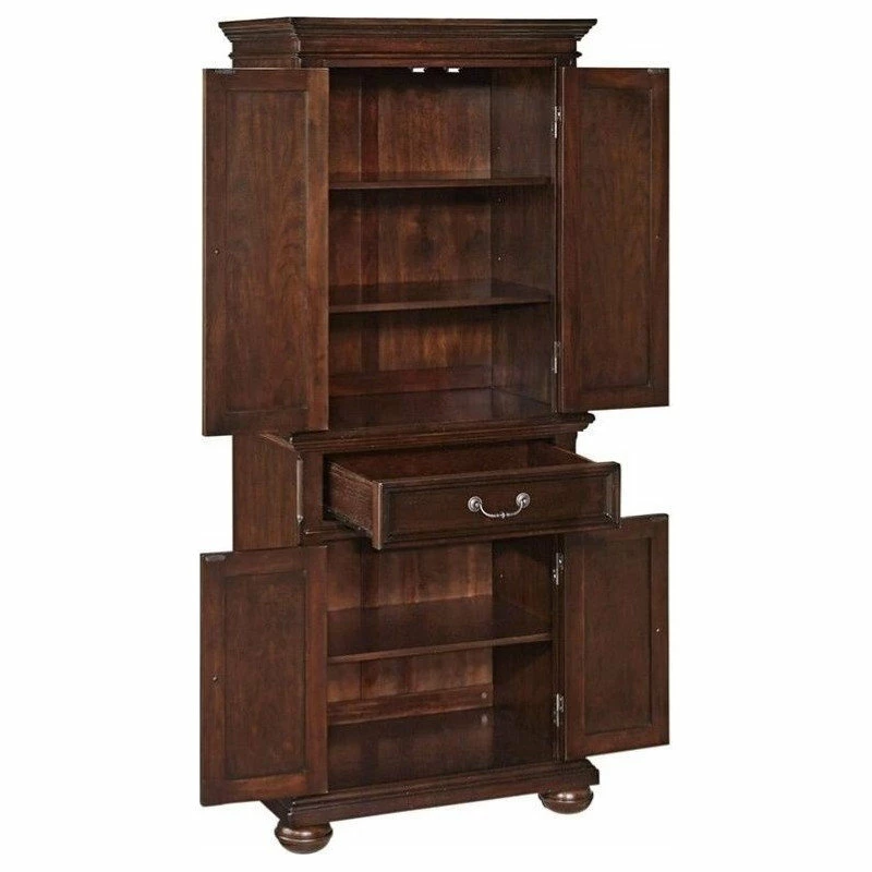 Bowery Hill Pantry In Dark Cherry 6 Bowery Hill Pantry In Dark Cherry - Image 4