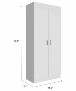 HomeRoots Classic White Pantry Cabinet 10 HomeRoots Classic White Pantry Cabinet -Coast2Coast shop 93a1d3ce026c34ea 2554 w800 h800 b1 p0