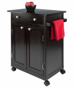 Winsome Savannah Utility Kitchen Cart, Espresso 20 Winsome Savannah Utility Kitchen Cart, Espresso -Coast2Coast shop 99e157d701bcd70c 8726 w800 h800 b1 p0