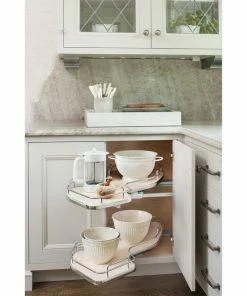 Rev-A-Shelf Solid Surface 2-Shelf Blind Corner Organizer For Blind Right Cabinet, 33" -Coast2Coast shop 9d719ce30258574b 8039 w800 h800 b0 p0
