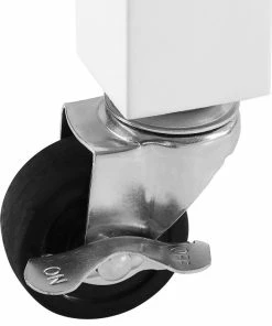 Crosley Savannah Wood Top Drop-Leaf Kitchen Island Cart, White/Natural -Coast2Coast shop a0d131890f73b8cc 3241 w800 h800 b1 p0