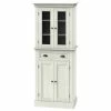 Karat Home 72” Kitchen Pantry, White 1 Karat Home 72” Kitchen Pantry, White -Coast2Coast shop a111334803f56fe8 9302 w800 h800 b1 p0