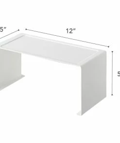Yamazaki Home Stackable Countertop Shelf, Steel, Small, Holds 6.6 Lbs, Stackable, White, Small 18 Yamazaki Home Stackable Countertop Shelf, Steel, Small, Holds 6.6 Lbs, Stackable, White, Small -Coast2Coast shop a1e1e3da025ad525 9581 w800 h800 b1 p0