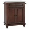 Crosley Cambridge Stainless Steel Top Portable Kitchen Island, Vintage Mahogany Finish -Coast2Coast shop a2210faa065cb16a 2024 w800 h800 b1 p0