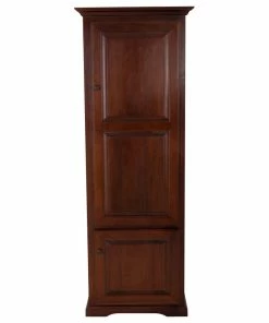 Eagle Furniture Single Kitchen Pantry Cabinet, Dark Brown