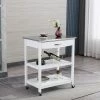 Boraam Industries, Inc. Holland Kitchen Cart With Stainless Steel Top, White 1 Boraam Industries, Inc. Holland Kitchen Cart With Stainless Steel Top, White -Coast2Coast shop a3014d440de975c2 0135 w800 h800 b0 p0