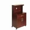 Better Home Products Shelby Kitchen Wooden Microwave Cart In Mahogany -Coast2Coast shop a3112bc0030cbaa9 4172 w800 h800 b1 p0