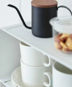 Yamazaki Home Stackable Countertop Shelf, Steel, Small, Holds 6.6 Lbs, Stackable, White, Small 17 Yamazaki Home Stackable Countertop Shelf, Steel, Small, Holds 6.6 Lbs, Stackable, White, Small -Coast2Coast shop a3417cdb025ad523 9581 w800 h800 b0 p0