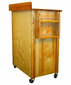 Pemberly Row Deluxe Butcher Block Kitchen Cart -Coast2Coast shop a5519bbe0b5f8348 3674 w800 h800 b1 p0