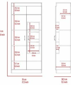 DEPOT ESHOP LLC Chad Pantry Cabinet, White 13 DEPOT ESHOP LLC Chad Pantry Cabinet, White -Coast2Coast shop a9c190af02bda072 2985 w800 h800 b1 p0