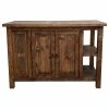 FoxDen Decor Carson Reclaimed Kitchen Island, Antique Brown, 48x30x36 -Coast2Coast shop aa412dca0cc77955 4689 w800 h800 b1 p0
