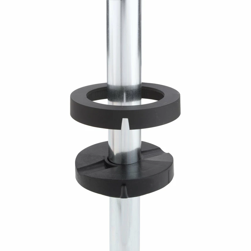 Rev-A-Shelf Full-Circle 3-Shelf Lazy Susans For 36"H Corner Wall, White, 18"Wx38-46"H 5 Rev-A-Shelf Full-Circle 3-Shelf Lazy Susans For 36"H Corner Wall, White, 18"Wx38-46"H - Image 3