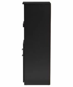 Baxton Studio Fabian Dark Gray And Oak Brown Kitchen Cabinet With Roll-Out Compartment 12 Baxton Studio Fabian Dark Gray And Oak Brown Kitchen Cabinet With Roll-Out Compartment -Coast2Coast shop adc188a60b294e21 1308 w800 h800 b1 p0