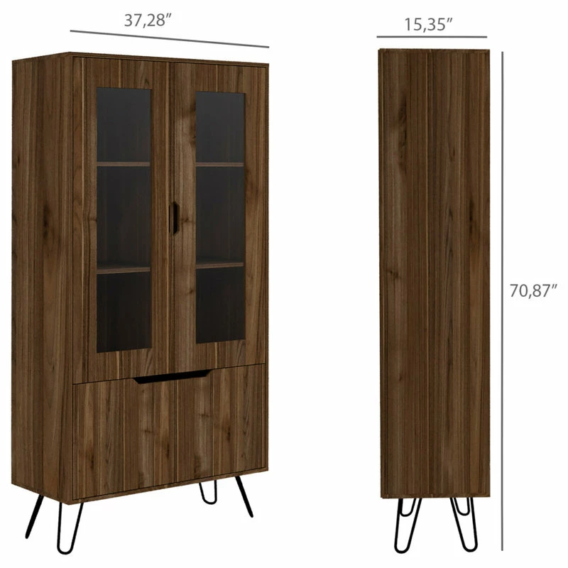 RST Brands Aster Pantry, Mahogany 4 RST Brands Aster Pantry, Mahogany - Image 2