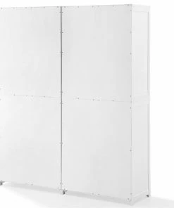 Crosley Savannah Tall Wooden Shaker Pantry In White (Set Of 2) -Coast2Coast shop b4815cca01bec658 9053 w800 h800 b1 p0