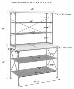 Crosley Madeleine Kitchen Island And Hutch 19 Crosley Madeleine Kitchen Island And Hutch -Coast2Coast shop b59106a10fe27d1f 7908 w800 h800 b1 p0
