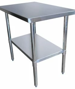 Amerihome Stainless Steel Work Table, 24"x48"
