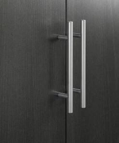 Decorn Modern Pantry Storage Cabinet, 4 Doors And Spacious Drawer, Nightfall Oak -Coast2Coast shop b991c82f0152f819 7105 w800 h800 b0 p0