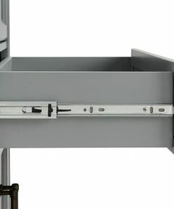 Crosley Tara 3-Piece Pantry Set, Distressed Gray Pantry And 2 Linen Cabinets -Coast2Coast shop baa1b3470f73ba24 0207 w800 h800 b0 p0